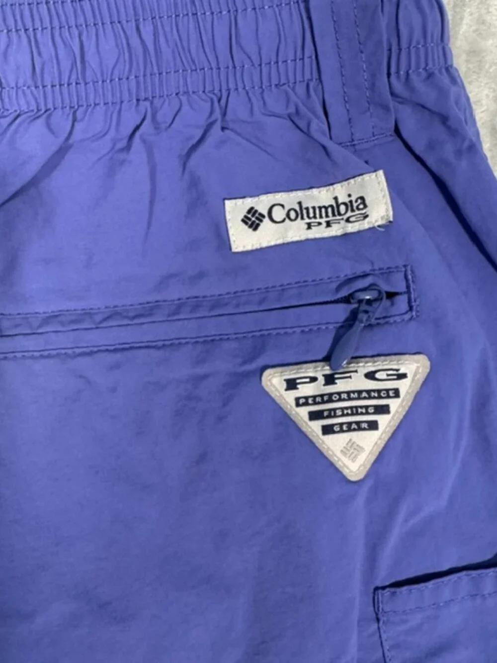 Columbia PFG Men's Royal Blue Omni-Shade Water Shorts Size M